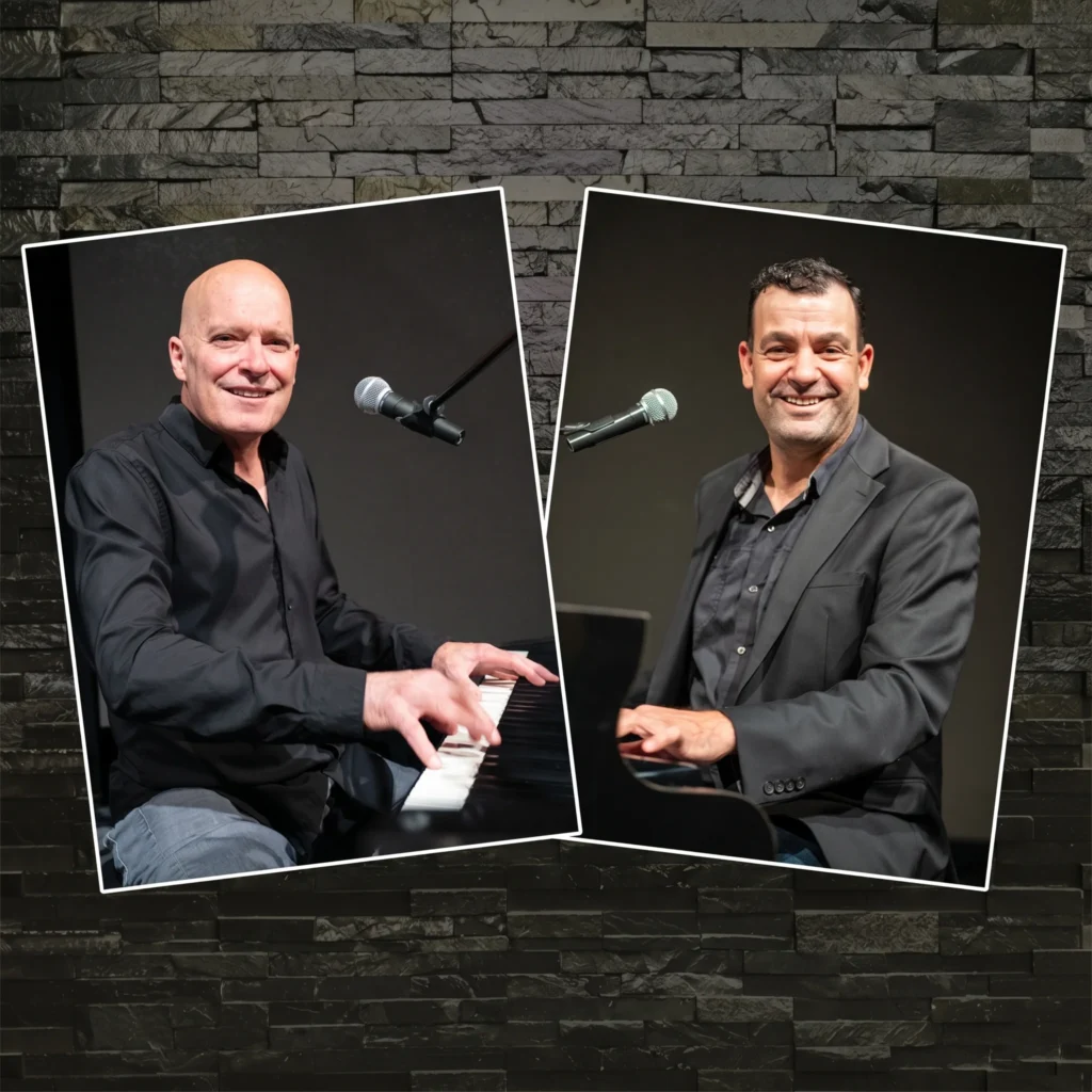 Dueling-pianos-Chris-Mavridis-&-James-Hill